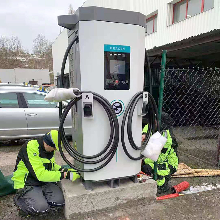 150kW CCS 2 PLUGS EV DC Fast Charger with TUV CE Certificates