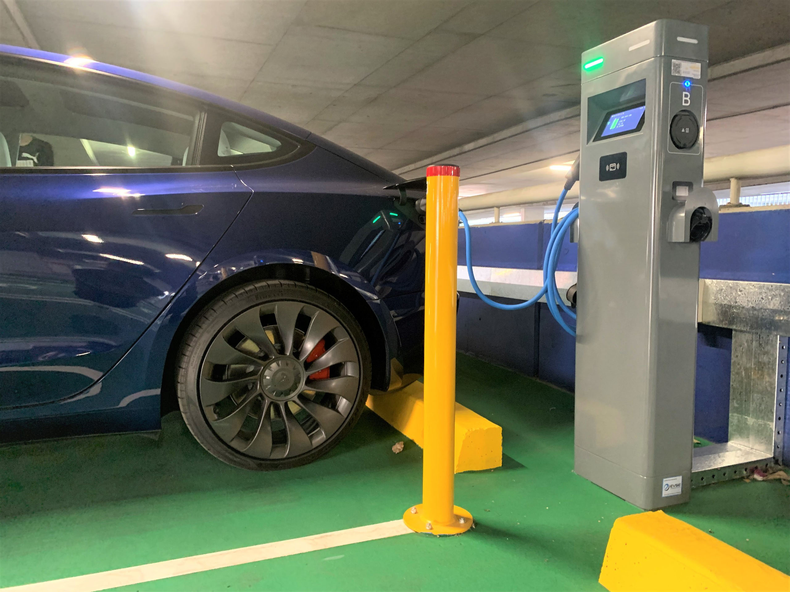 dual 22kw ev charger
